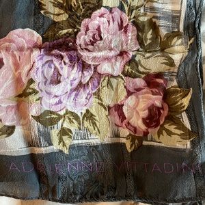Vintage Adrienne Vittadini Narrow Scarf